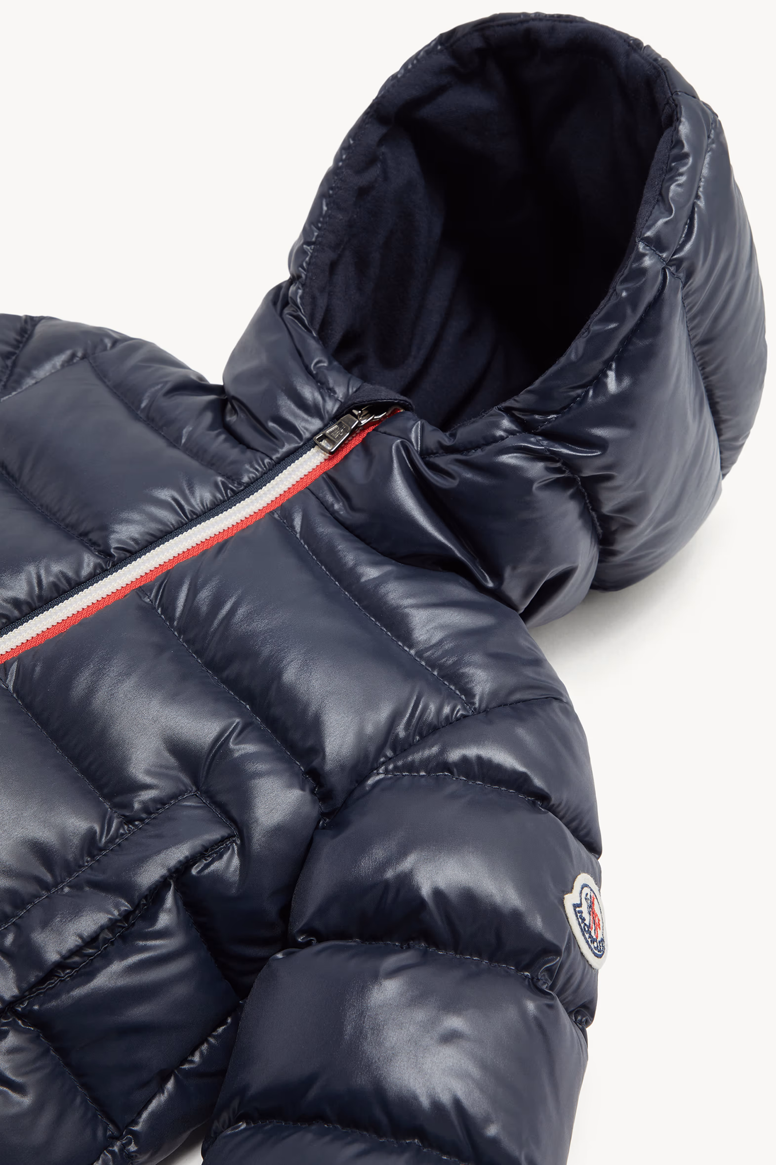 Doudoune à capuche New Aubert Garçon Bleu marine Moncler 2